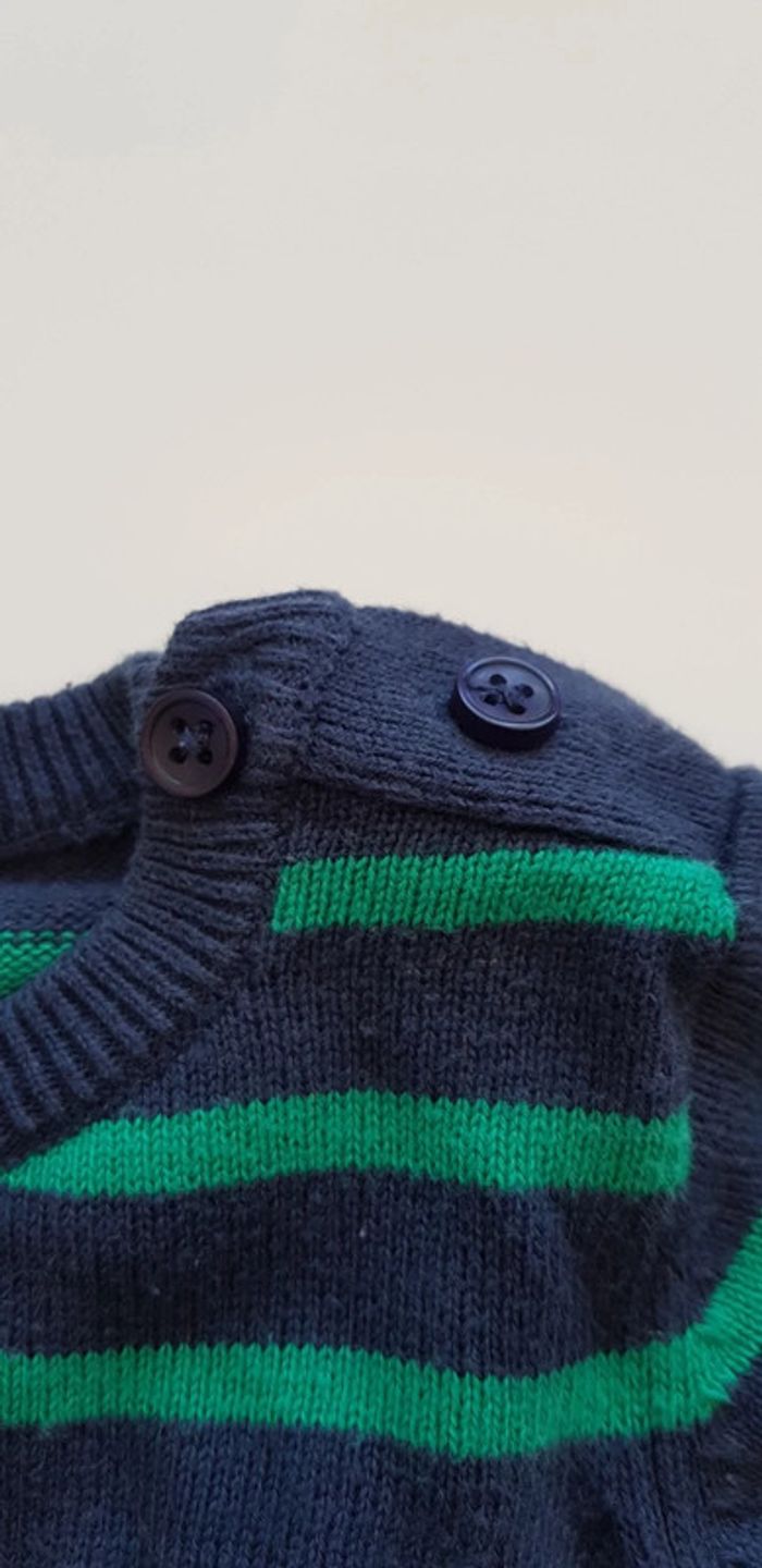 Pull Mes petits cailloux 6 mois - photo numéro 3