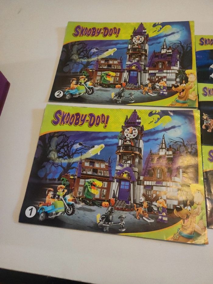 Lot de notices Lego compatible Scooby Doo - photo numéro 2