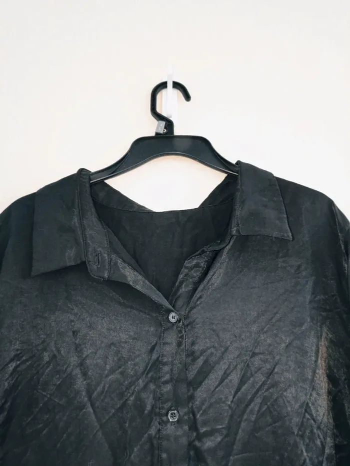 Robe satinée - Shein Curve - taille 50 - photo numéro 3
