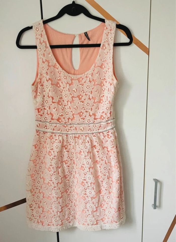 Robe chic Naf Naf 38 dentelle