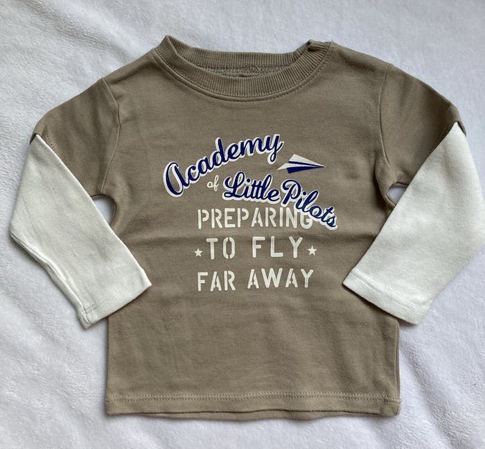 T-shirt manches longues 6 mois