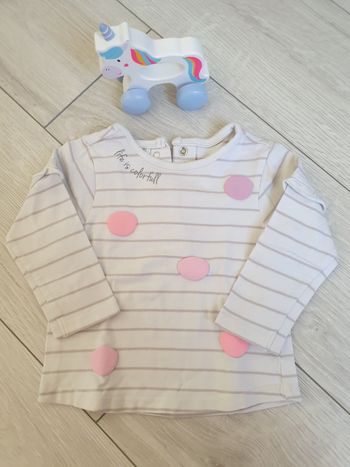 Tee shirt manches longues 12 mois