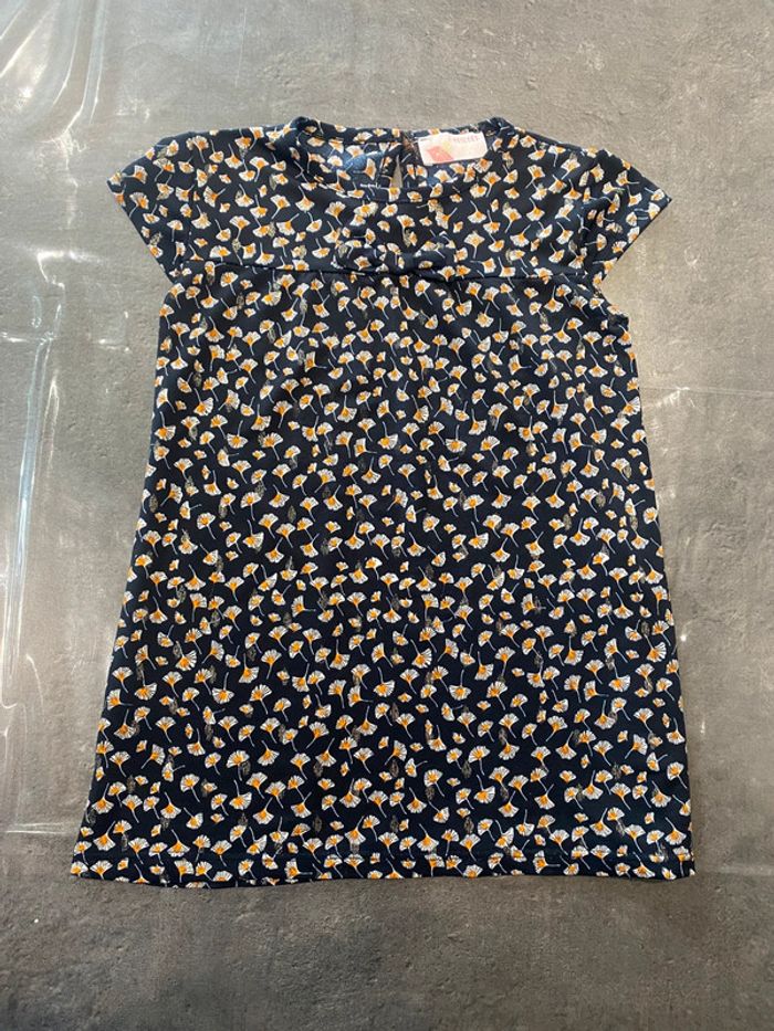 Robe fleurie fille