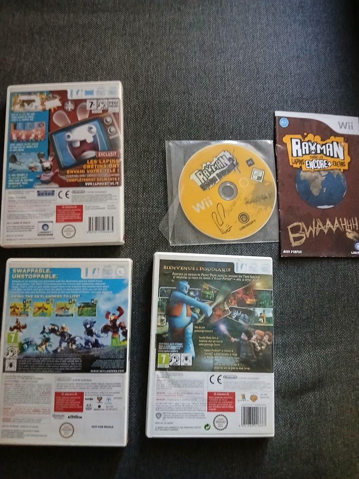 Lot de 4 jeux de wii - photo numéro 2