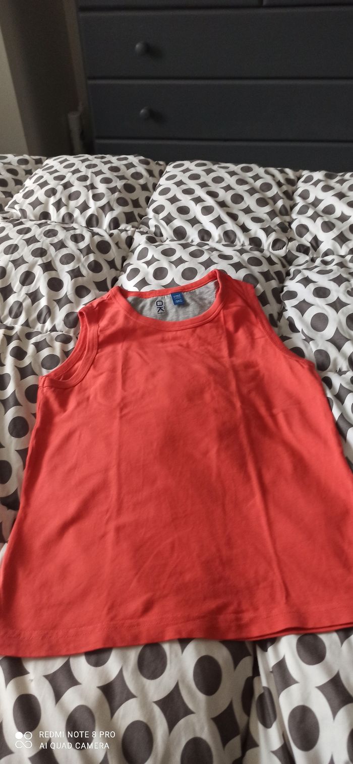 Lot de 2 débardeurs okaidi 10 ans - photo numéro 2