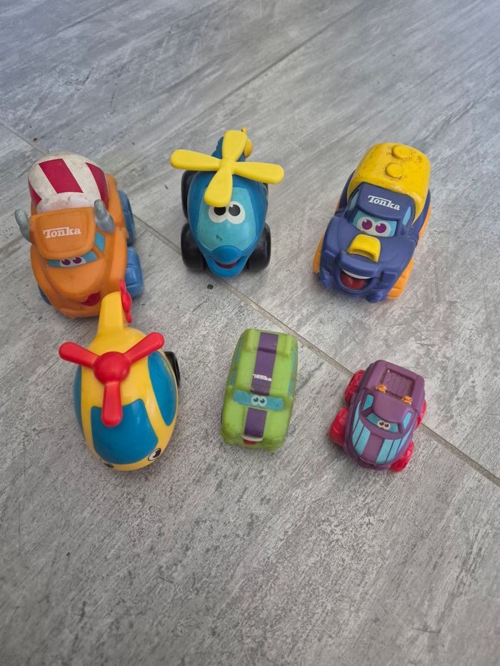 Lot de 6 voitures tonka - photo numéro 2