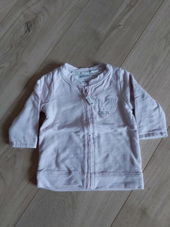 Gilet zippé fille Orchestra 6 mois (78)