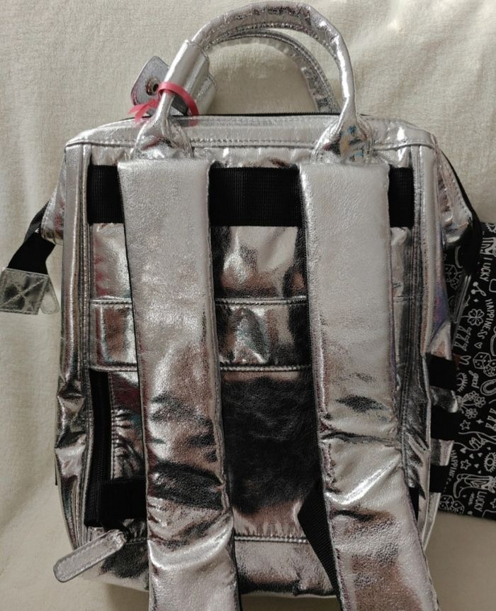 Sac à dos S Cabaïa argenté Monte carlo - photo numéro 2
