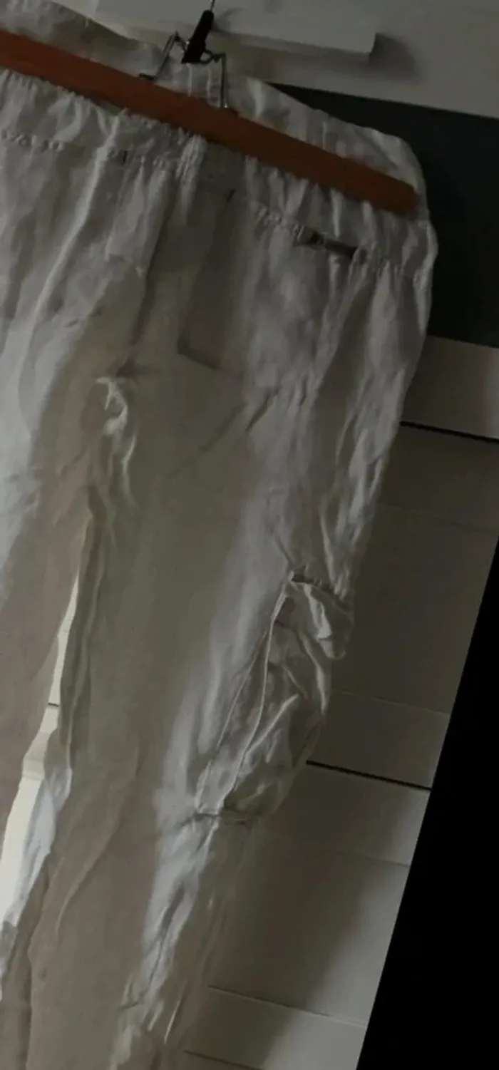 Pantalon lin taille36-s - photo numéro 2