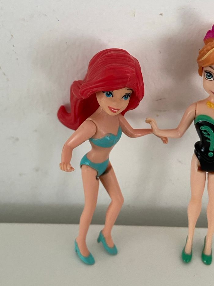 Lot de 2 Figurines Disney – Ariel & Anna - photo numéro 3