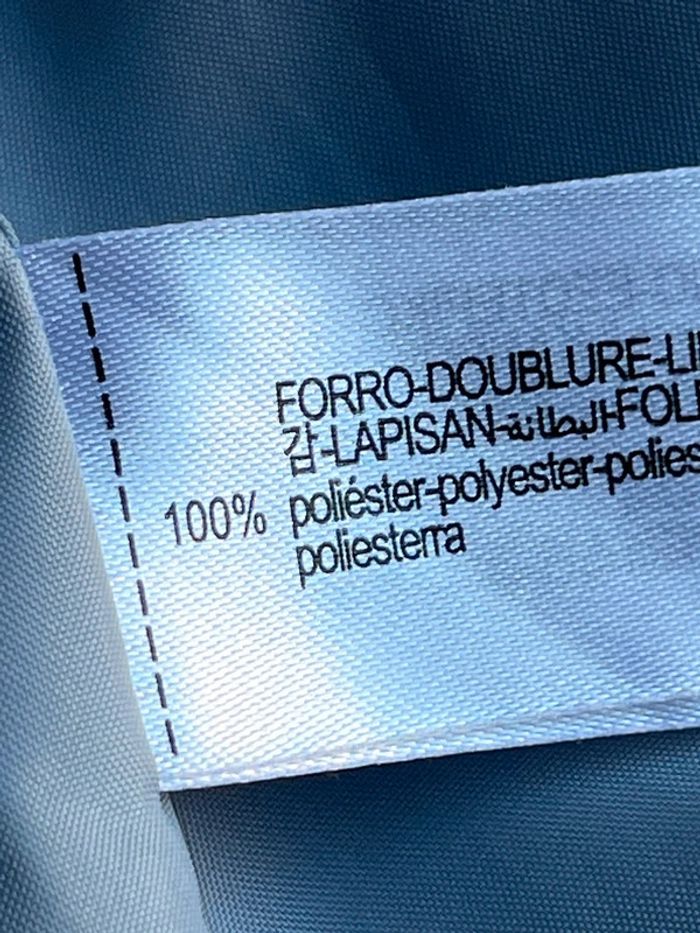 Veste blazer bleu clair Zara femme M - photo numéro 7