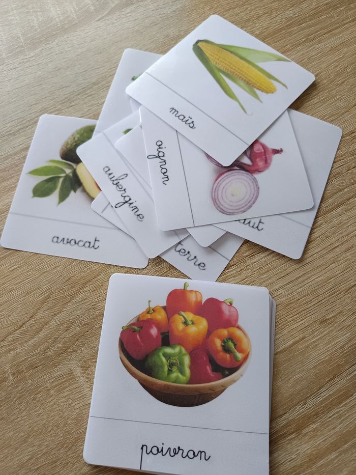 Montessori les légumes - photo numéro 2