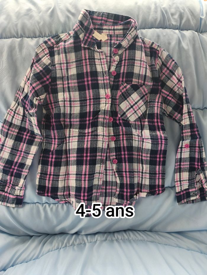 Chemisier fille 4-5 ans