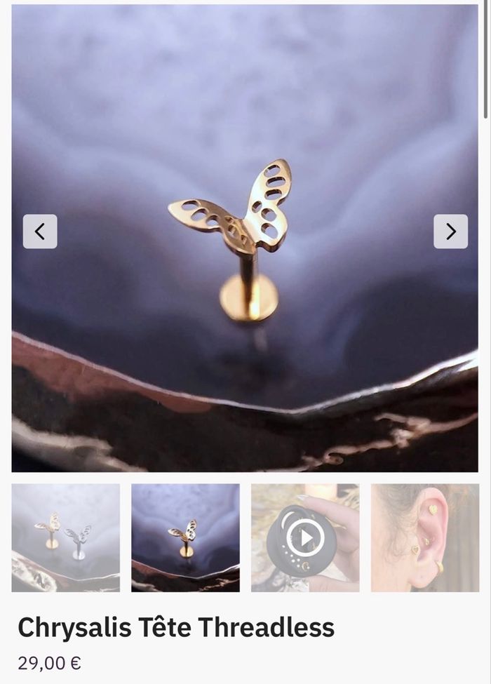 Chrysalis Tête Threadless - photo numéro 3