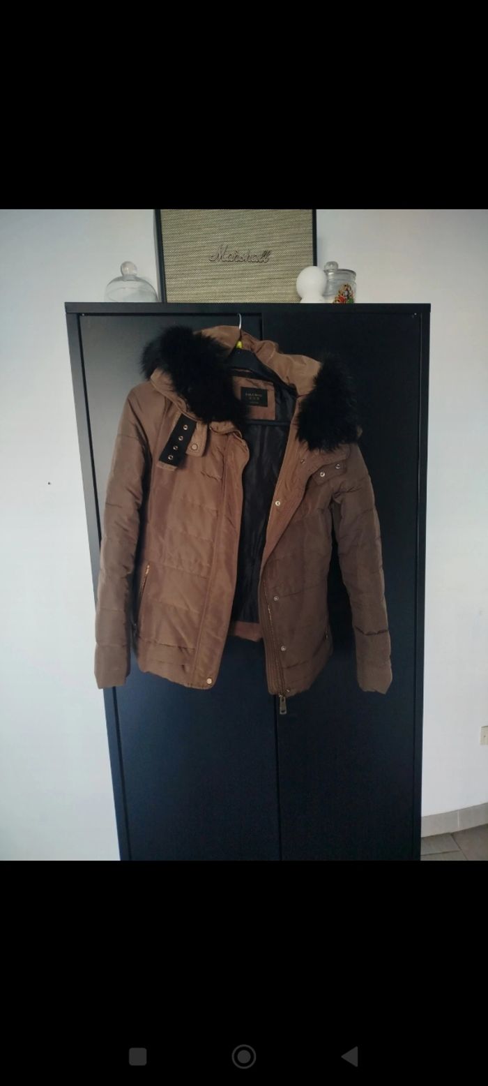 Parka manteau Zara capuche - photo numéro 5