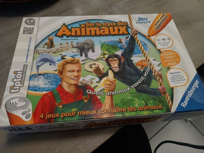 Tiptoi sur la trace des animaux+stylo - photo numéro 2