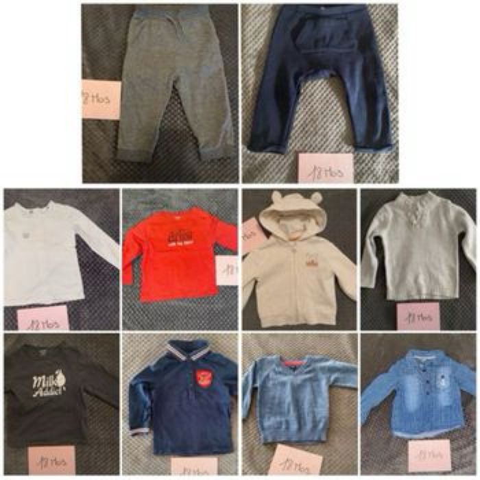 Lot vêtement bébé garçon 18 mois