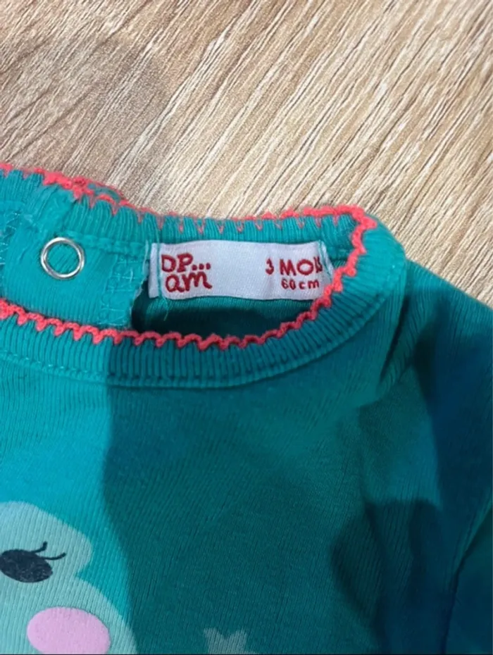 🐸 Combinaison short MC bébé fille 3 mois 🐸 - photo numéro 2