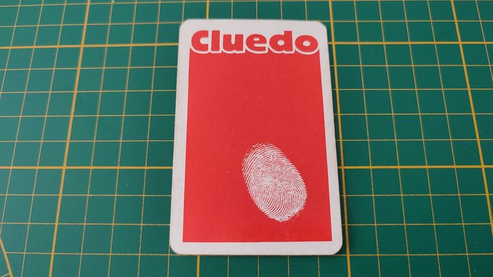 Carte corde en l'état Cluedo miro-meccano pièce détachée jeu de société #E26 - photo numéro 2