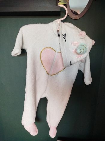 Combinaison licorne 🦄 Kiabi - 3 mois