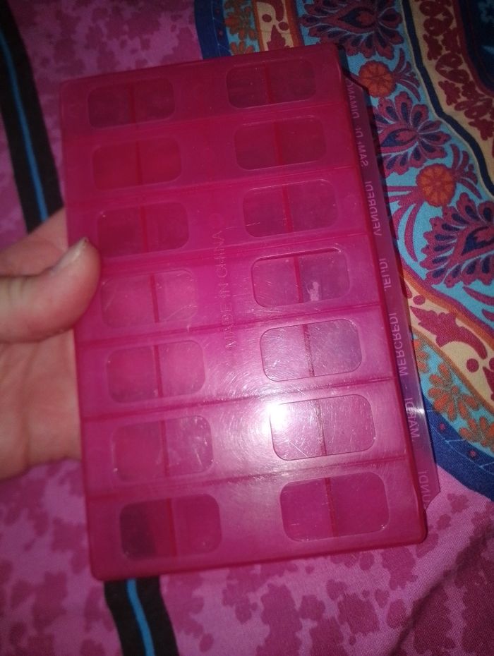 Plaquette semainier pour médicaments - photo numéro 9