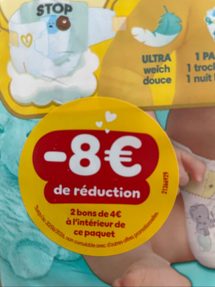 Pampers Premium Protection Taille 3 - photo numéro 2