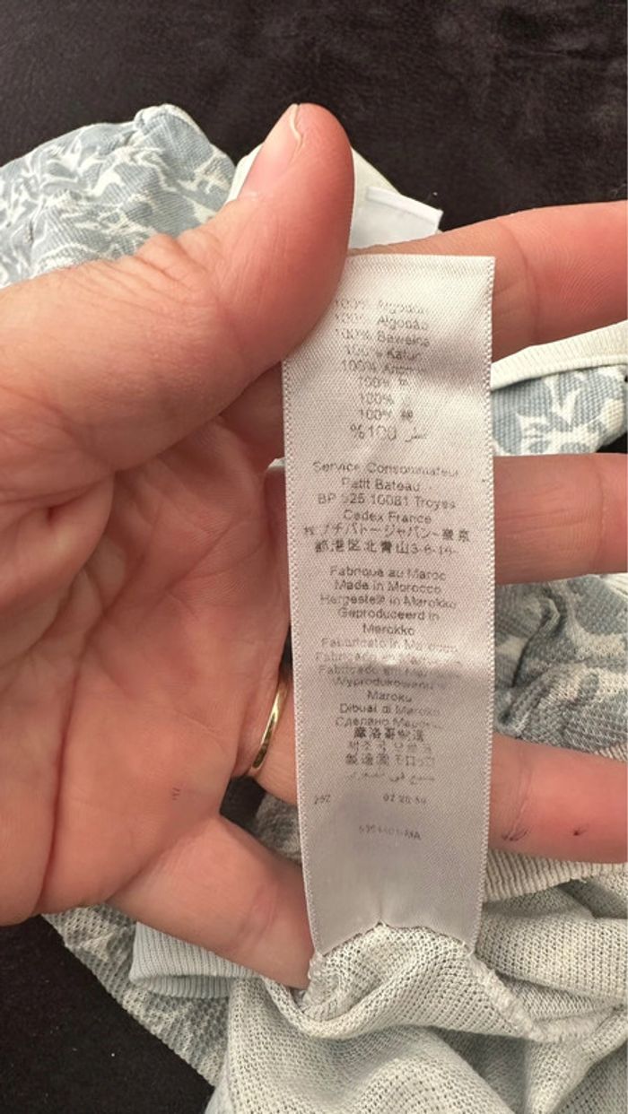 Combicourt polo bébé garçon imprimé Petit Bateau 18 mois TBE (13€) - photo numéro 5