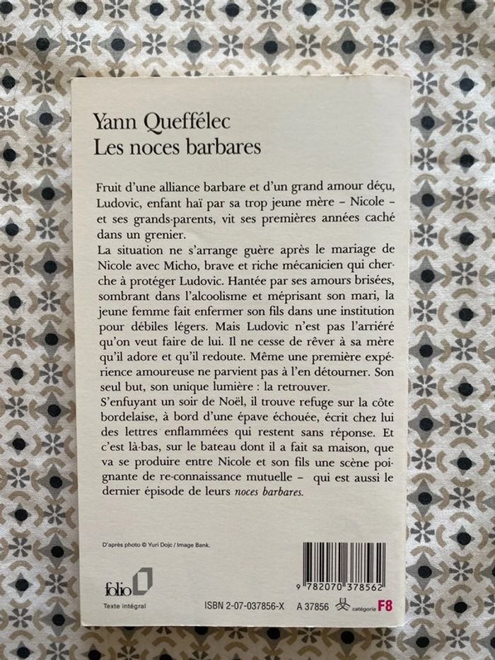 Les noces barbares de Yann Queffélec - photo numéro 2