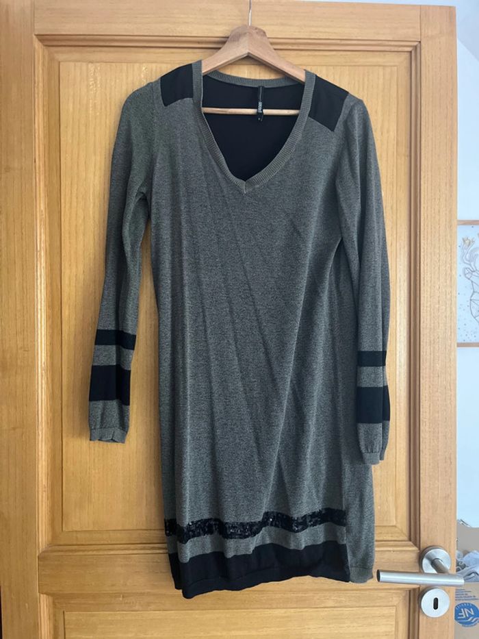 Robe pull fin kaki Captain Tortue T1