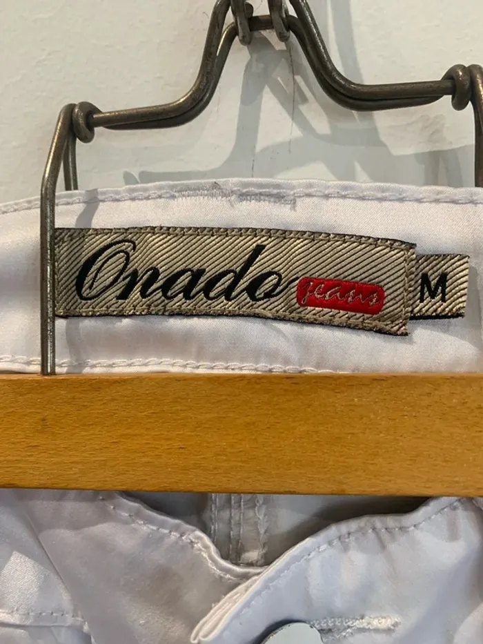 Pantalon droit blanc - photo numéro 2