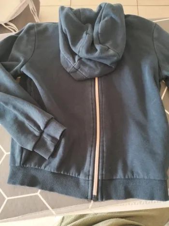Veste zippée fille 8 ans