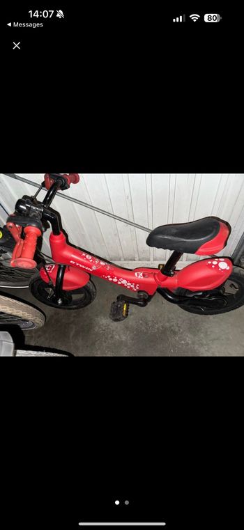 Draisiennes et vélo