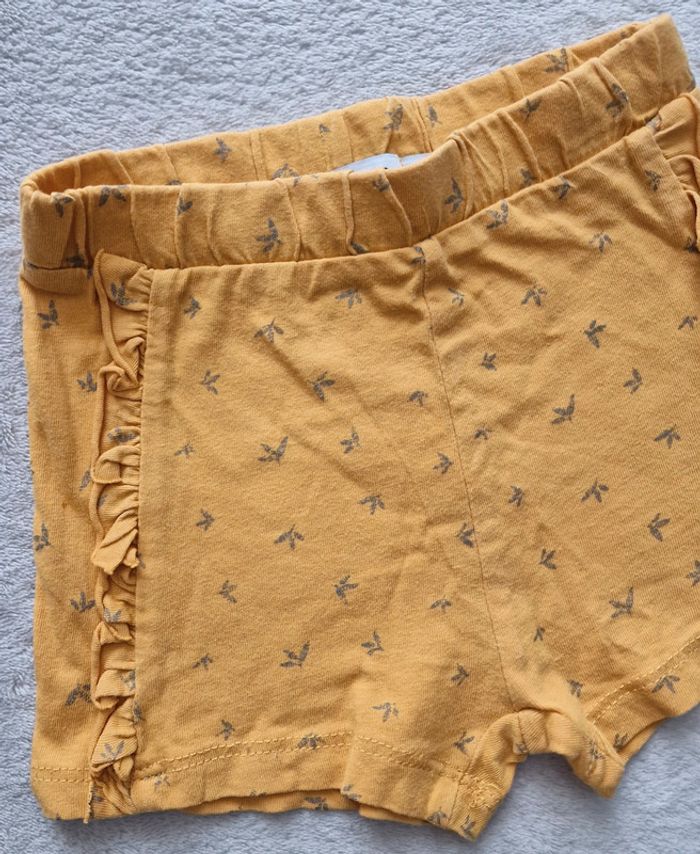 Lot de 2 shorts marine & moutarde - 18M - Gémo (BE avec défauts) - photo numéro 11