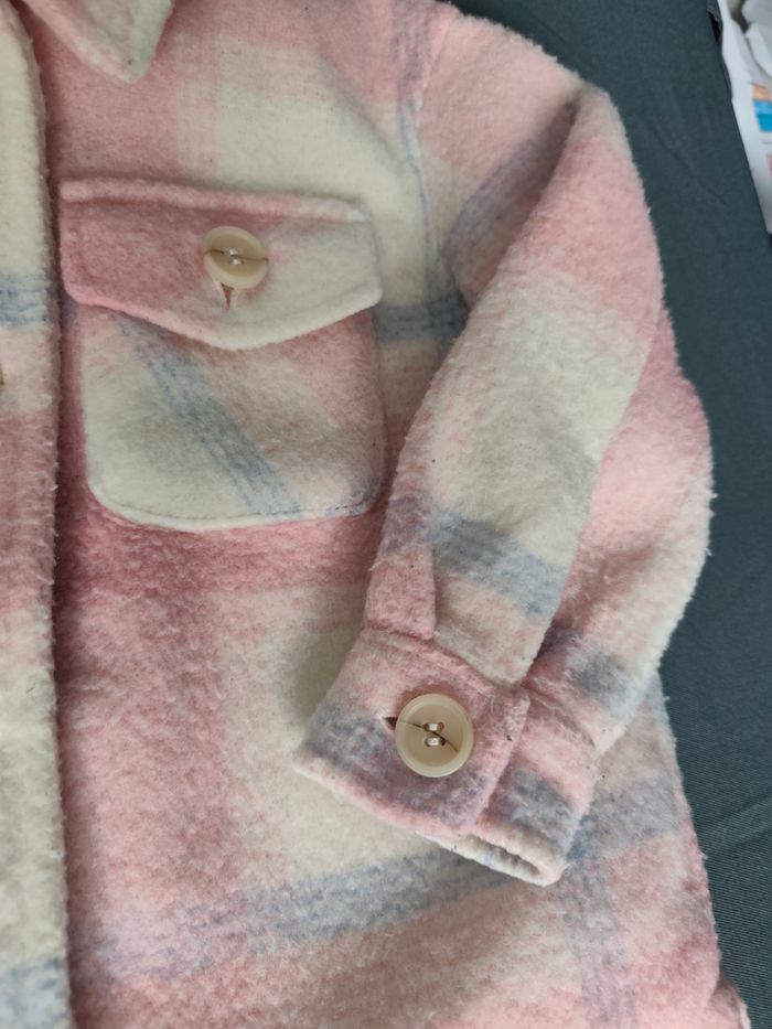 Veste chaude rose - photo numéro 5