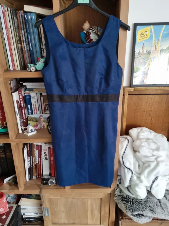 Robe Vila bleue marine XL