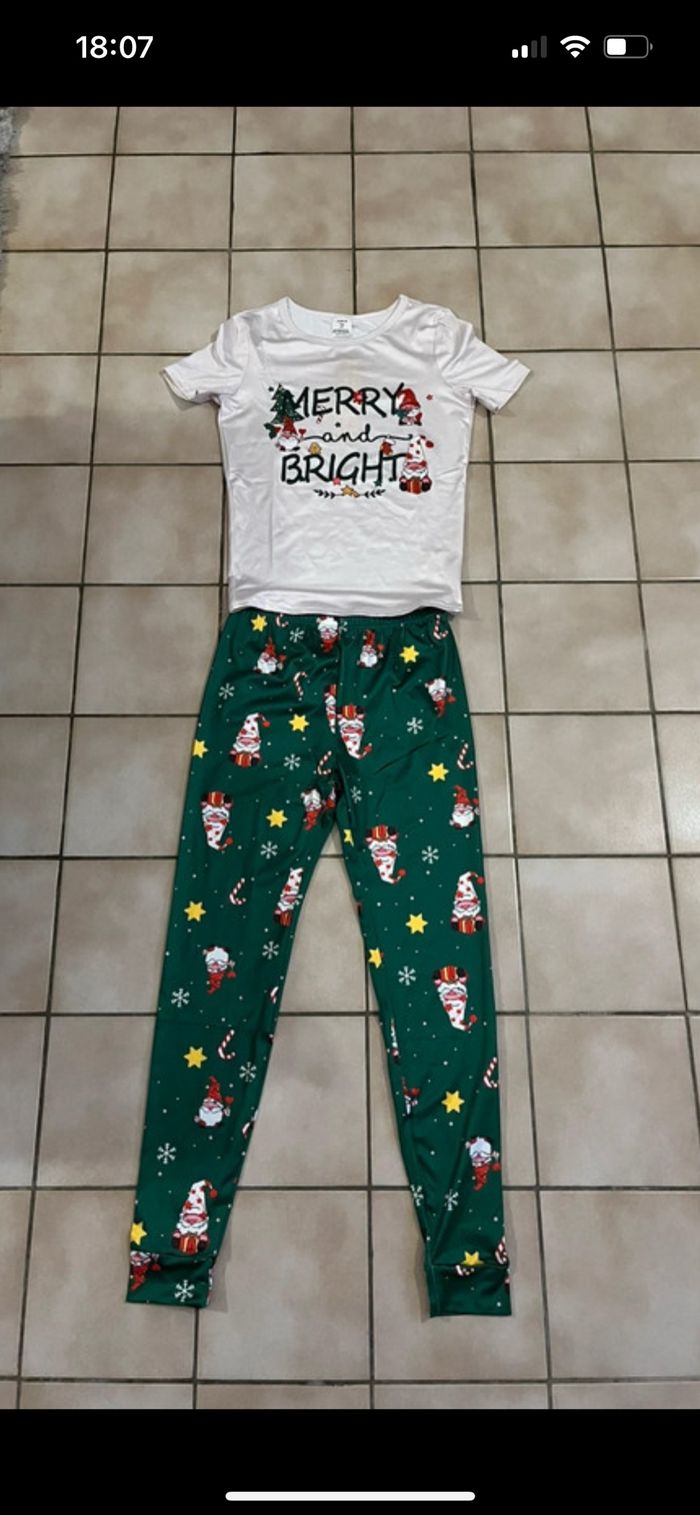 Pyjama enfant Noël 14 ans