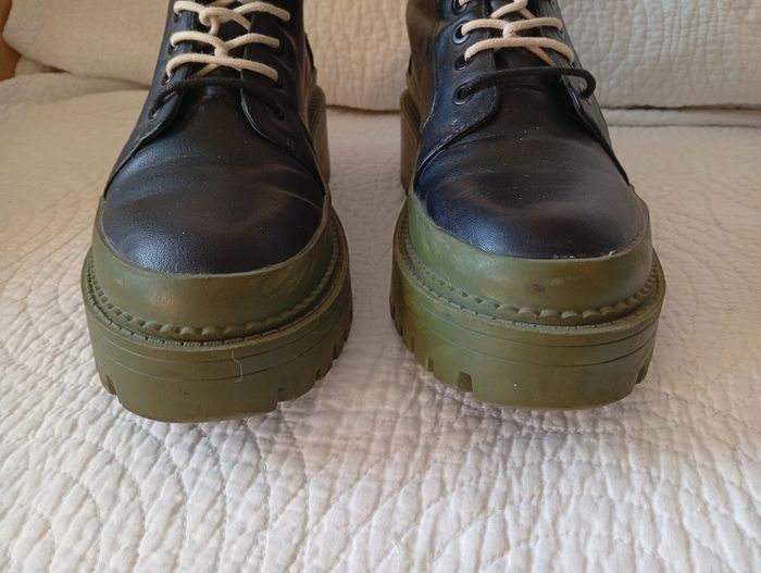 Bottes noires Stradivarius, femme 38 - photo numéro 3