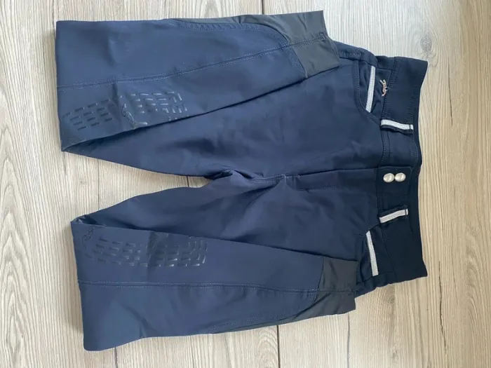 Pantalon d’équitation Pénélope Leprévost – Taille 14 ans (convient à un XXS)  Bleu Marine - photo numéro 2