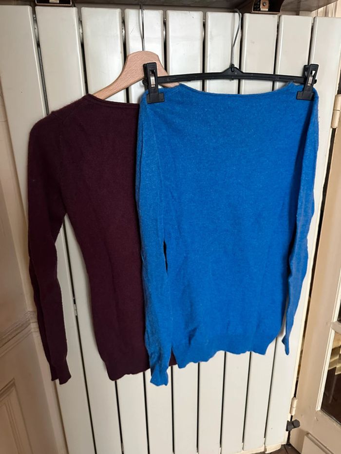 Lot de 2 pulls 100% cachemire Tissaia S - photo numéro 3