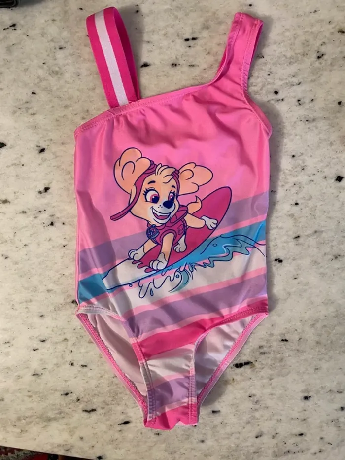 Maillot de bain 1 pièce Paw Patrol 3ans - photo numéro 2