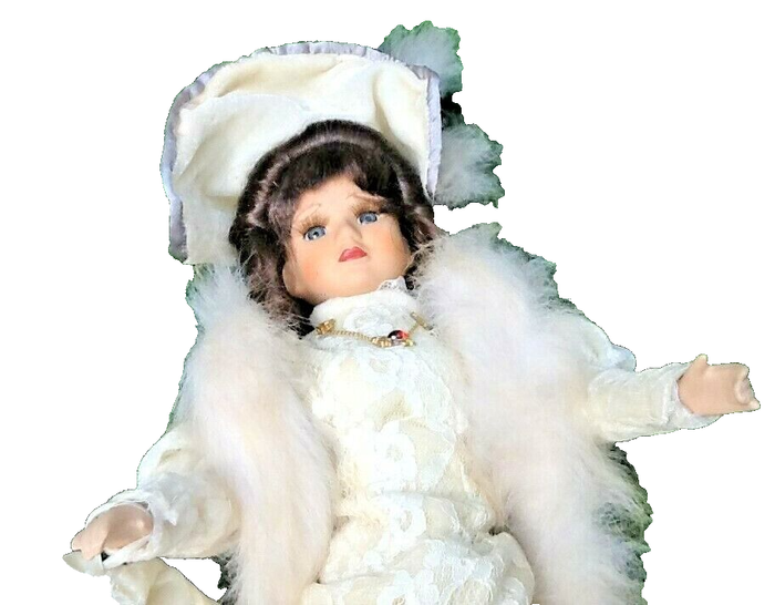 Poupée de collection en céramique Hauteur : 490mm - photo numéro 2