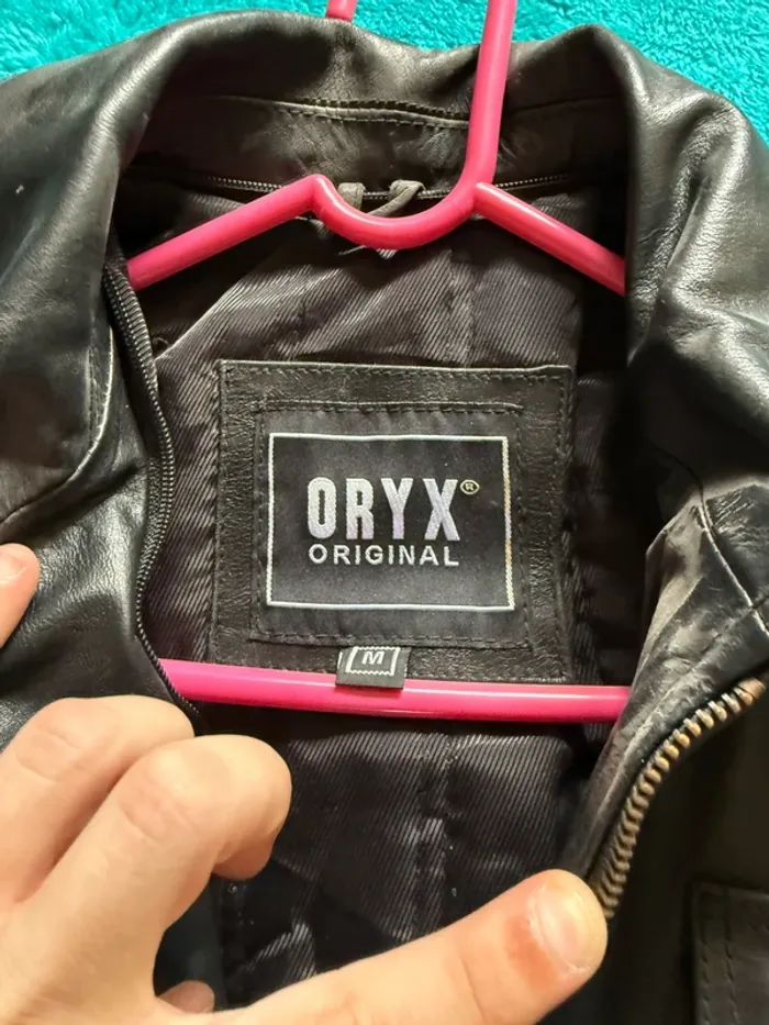 Veste en cuir noir Oryx - photo numéro 4
