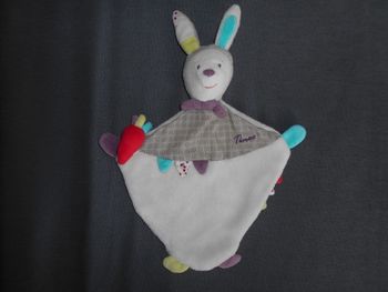 Doudou lapin Tinoo (Sauthon) neuf