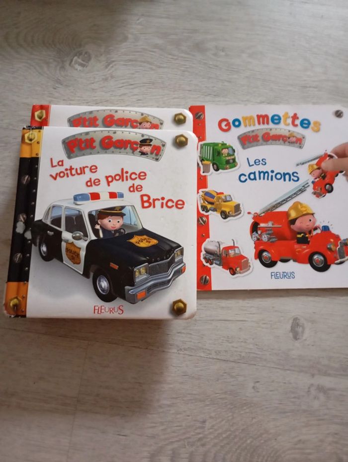 Lot de livres collection p'tit garçon