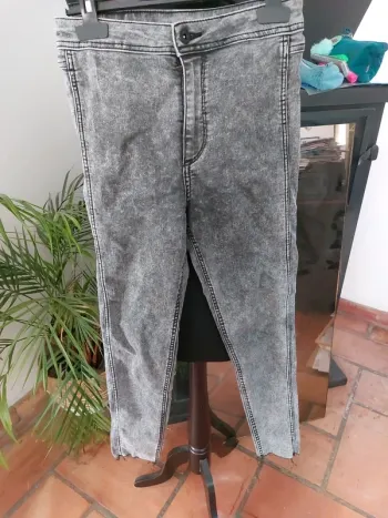 Jeans taille haute