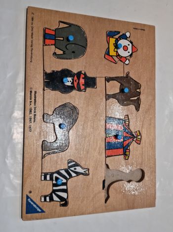 Puzzle en bois le cirque