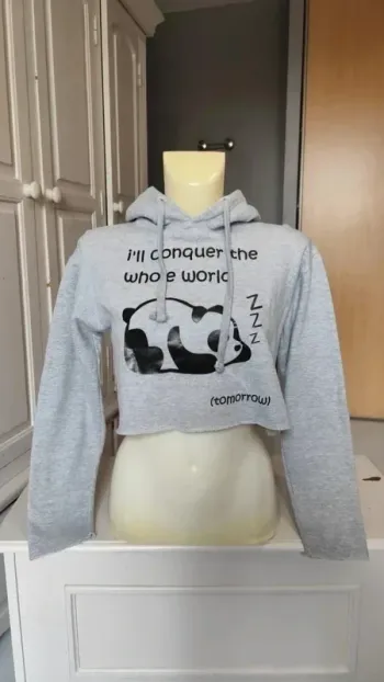 Sweat court chaud panda - T38