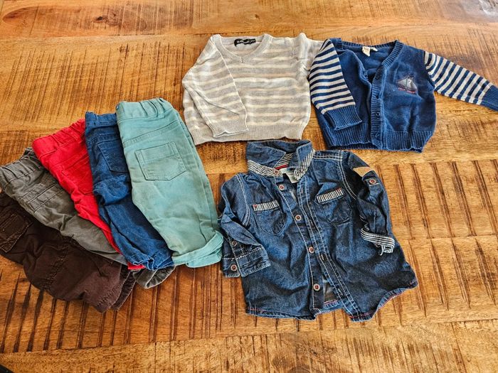 Lot vetements bebe garcon 26 pieces