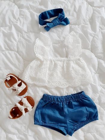 Ensemble d'été bébé fille 6mois