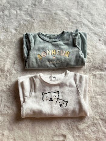 Lot pyjama polaire